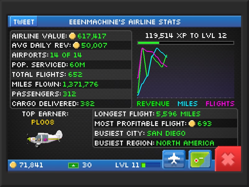 Pocket Planes: Airline Tycoon screenshot 10