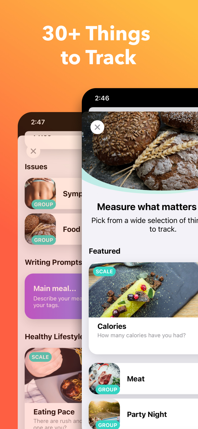 Nutrilio Food Tracker and Water
