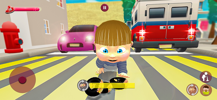 Hungry Fat Baby Boss Simulator