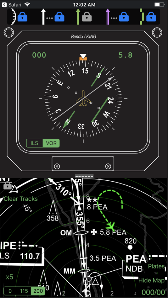 #1. HSI - Approach simulator (iOS) 由: NATHAN STANKEVICIUS