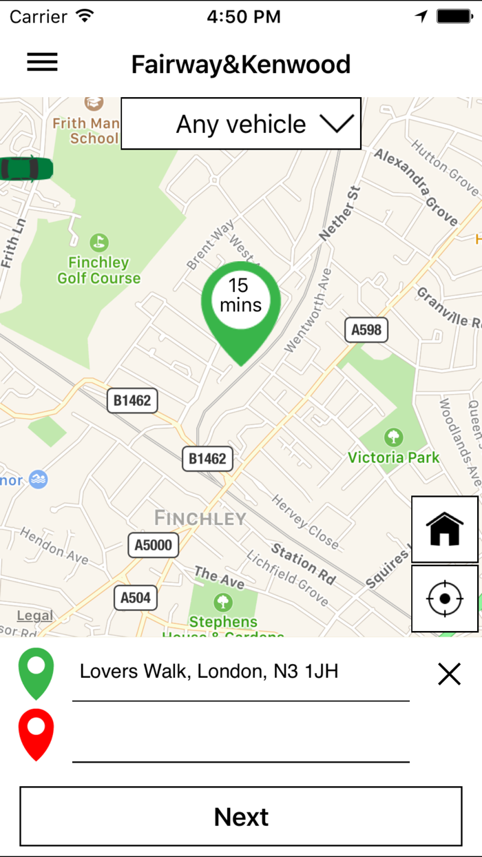 Fairway and Kenwood Cars