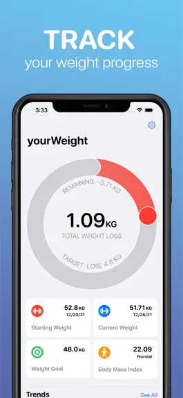 Game screenshot yourWeight: Weight Tracker mod apk