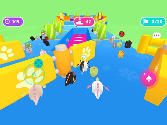 Screenshot #6 pour Fall.io - Race of Dino