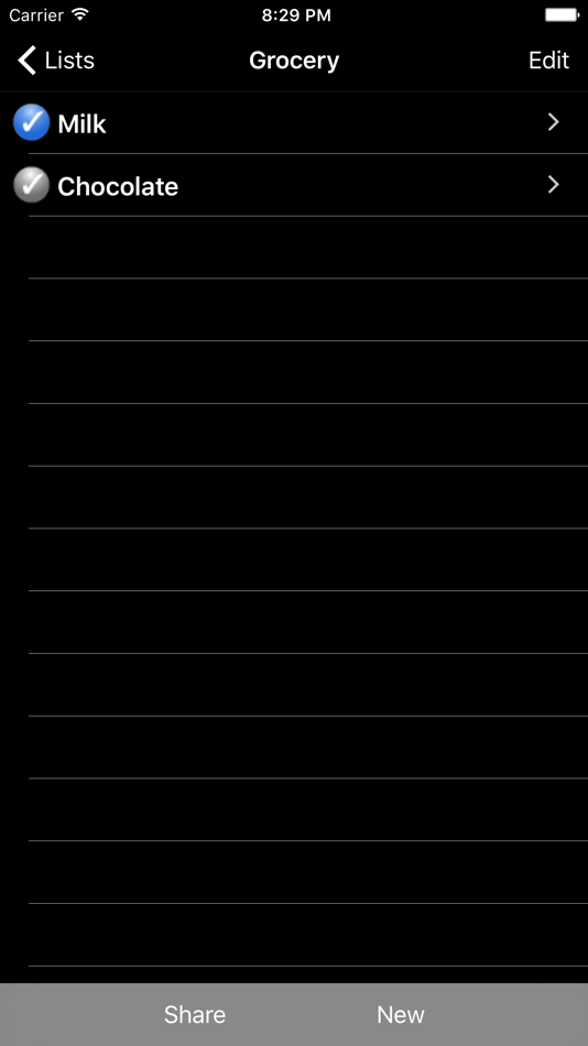 #2. XL List - (iOS) By: JB STEVENARD