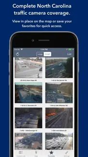 north carolina roads traffic iphone screenshot 4