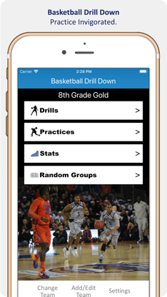 Basketball Drill Down screenshot 1