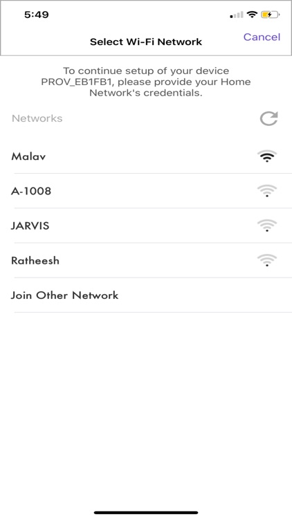ESP BLE Provisioning screenshot-3