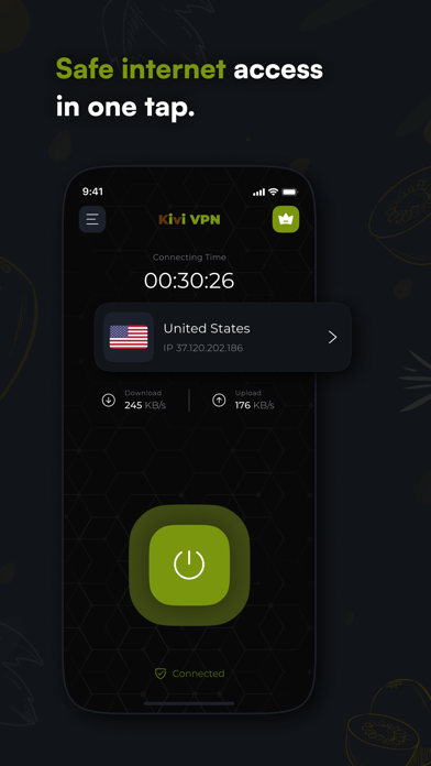 Kivi VPN - Fast & Secure Proxy Screenshot