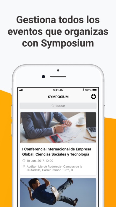 SYMPOSIUM Organizadores Screenshot