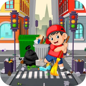 螢幕擷取畫面 (4) City Cleaner Garbage Trash Run