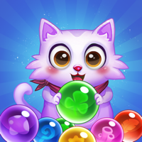 Bubble Shooter Cat Pop Game