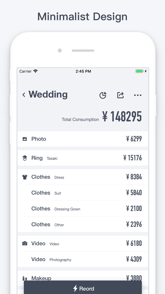 #3. Flash Ledger - Expense Tracker (iOS) Tekijänä: 重赞 韩