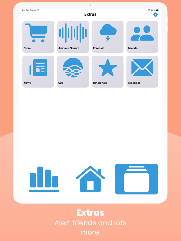 Simple Migraine Tracker iPad screenshot 5 - Utilities app