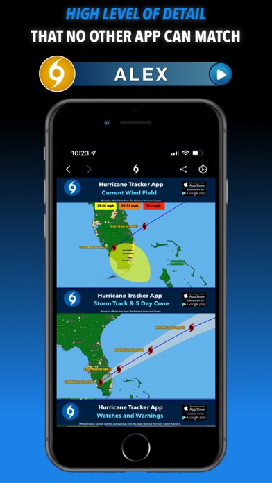 Hurricane Tracker Screenshot