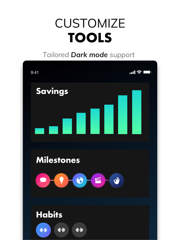 North Star: Goals & Habits iPad screenshot 9 - Productivity app