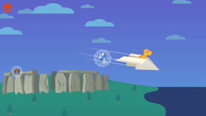 恐竜飛行機 - 子供の世界探検ゲーム、学習と知育を刺激のおすすめ画像3