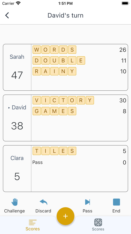 #1. Score Keeper for Word Games (iOS) 由: Romain Lebouc