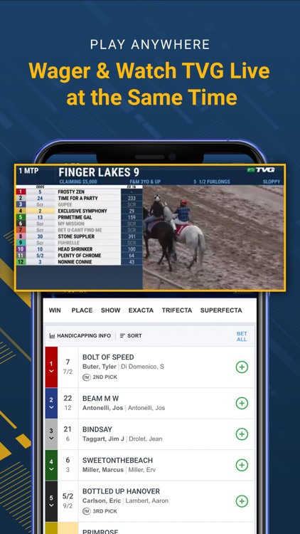 TVG - Horse Racing Betting App screenshot-2
