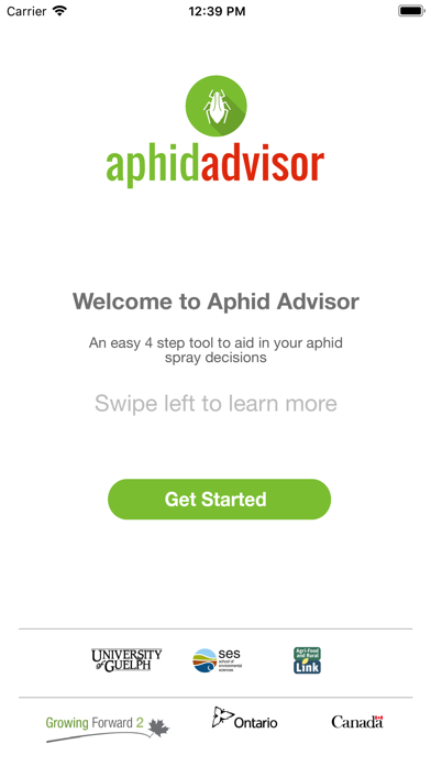 Aphid Advisor Screenshot