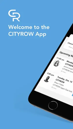 CITYROW Studios: group fitness screenshot 1