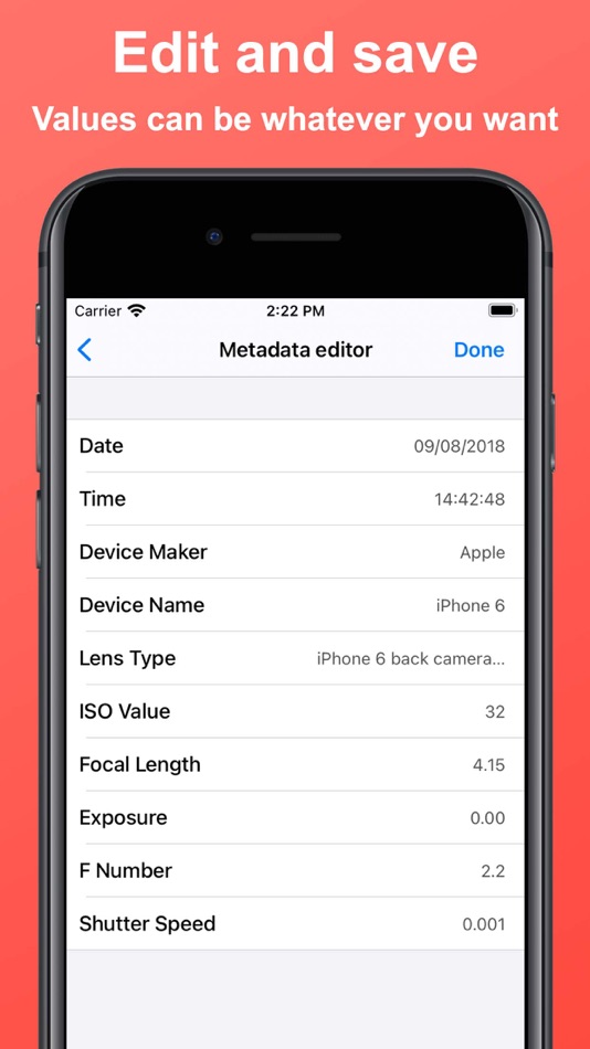 #2. Exif Metadata Editor - Images (iOS) 由: Arthur Eduardo Skaetta Alvarez Desenvolvimento de Software LTDA.
