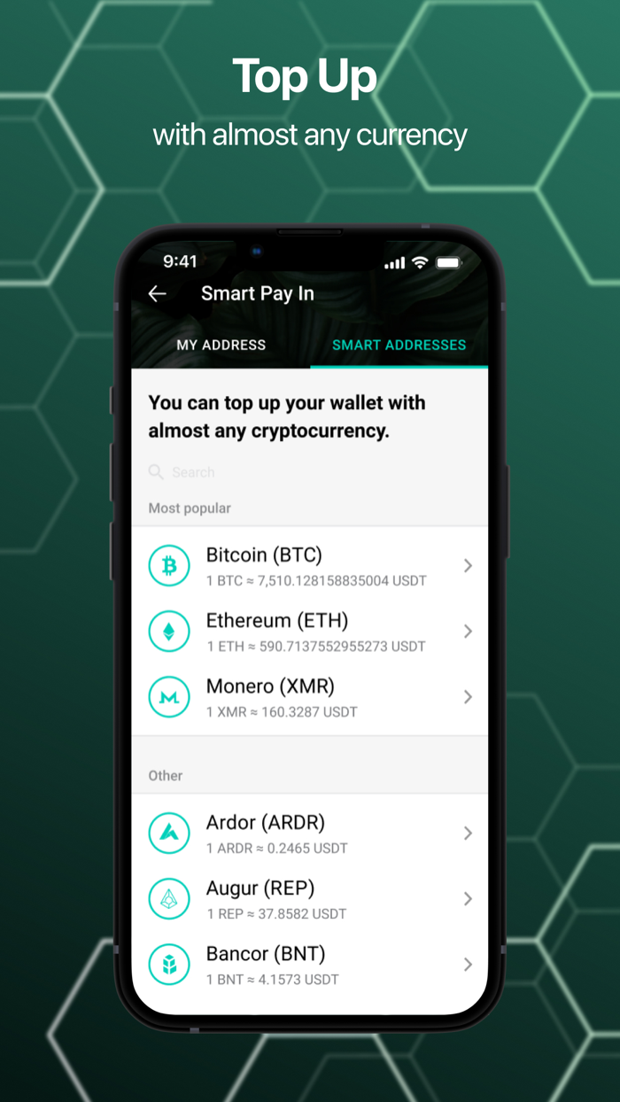 Tether Wallet by Freewallet
