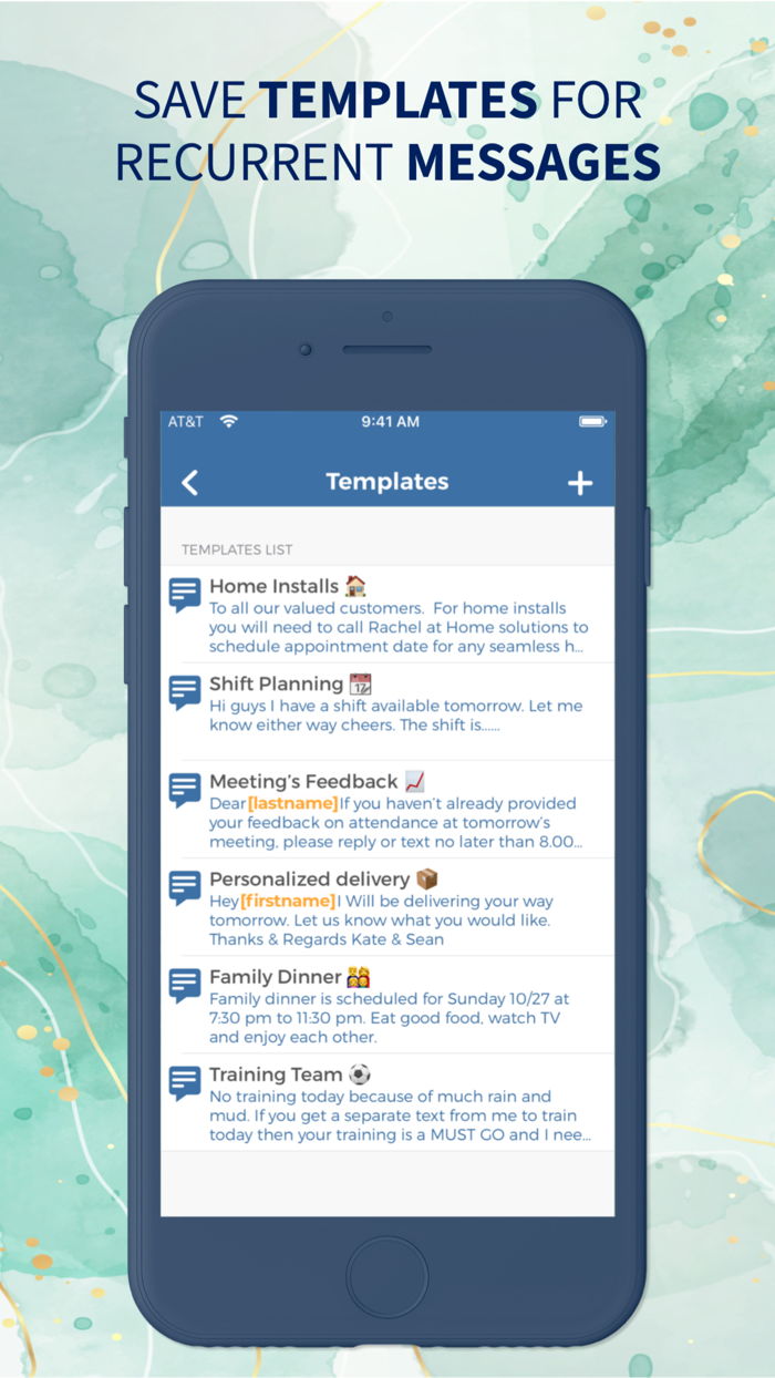 Group Text  Mass Text message