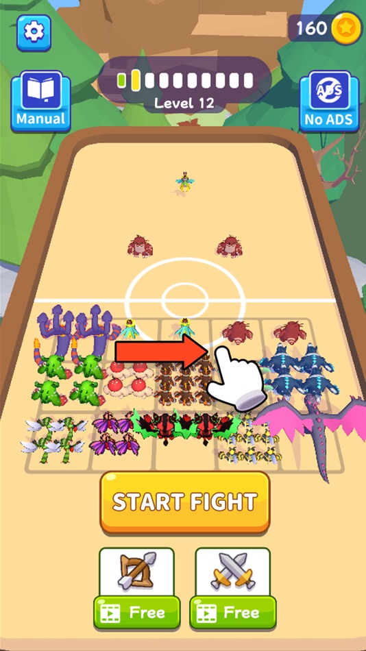 #3. Merge Orcs (iOS) 来自: Mooncake Games Limited