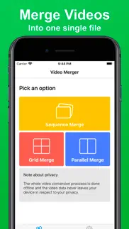 video merger: join videos iphone screenshot 1