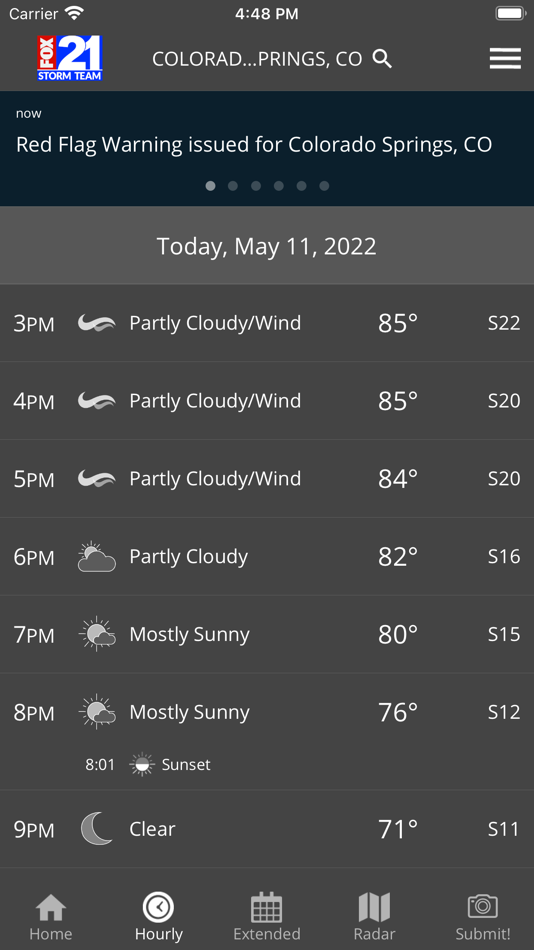 #5. FOX21 Weather (iOS) 由: LIN Television Corporation