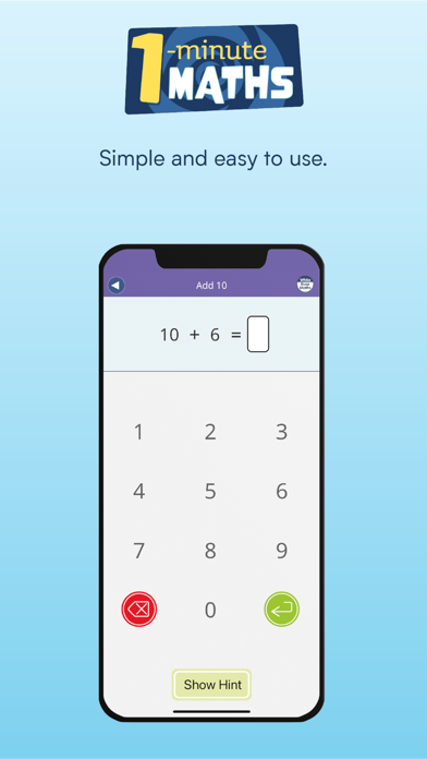 1-Minute Maths Screenshot