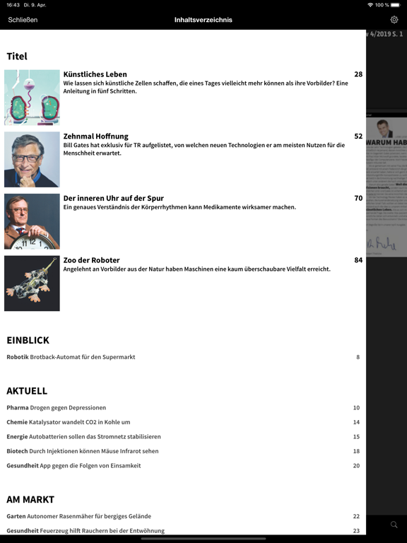 Screenshot #5 pour MIT Technology Review DE