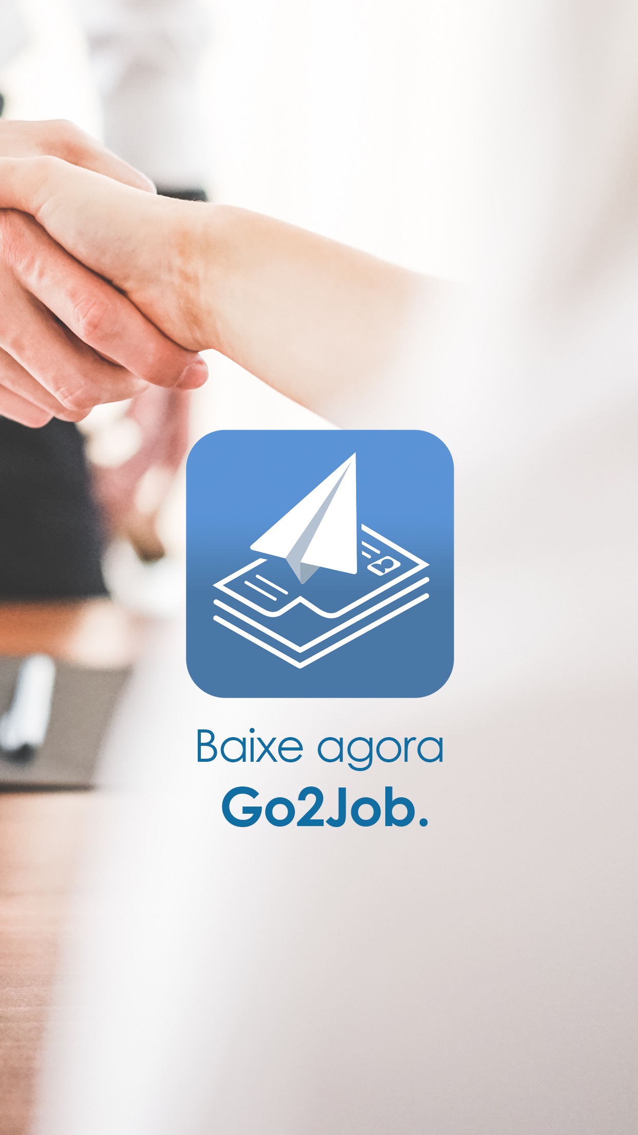 Screenshot do app Go2Job - Currículo e Empregos