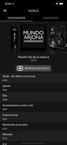 Screenshot 3 Ricardo Arjona iphone