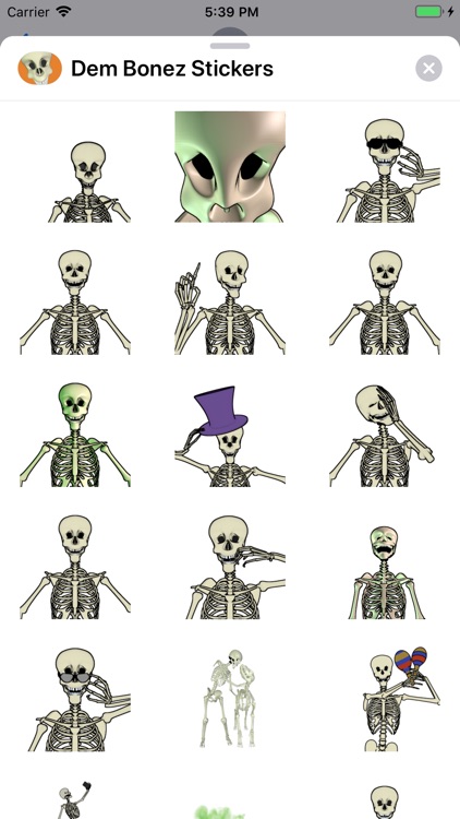 Dem Bonez Stickers