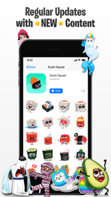 Moji™ Stickers Pics Text Mood screenshot