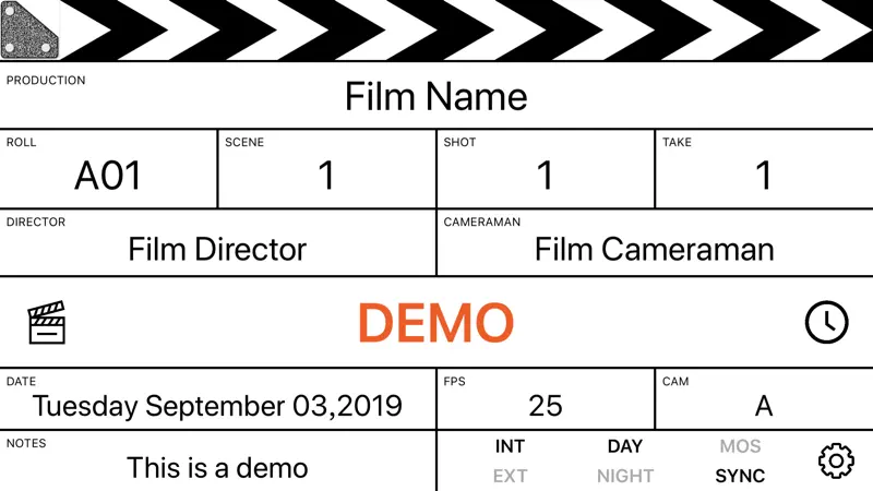 Clapperboard Pro screenshot 3 of 6