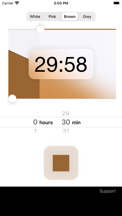 White Noise Sleep Timer screenshot 3