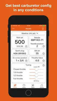Jetting for KTM 2T Moto iphone bilder 0