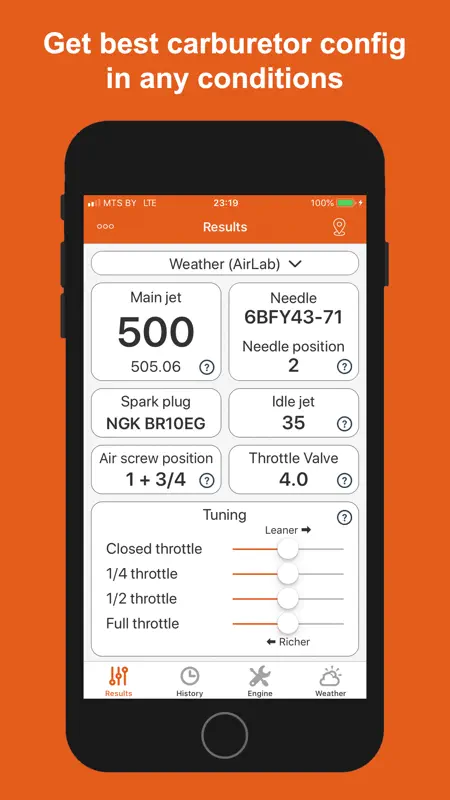 Carburación KTM 2T Moto Bikes screenshot 1 of 9