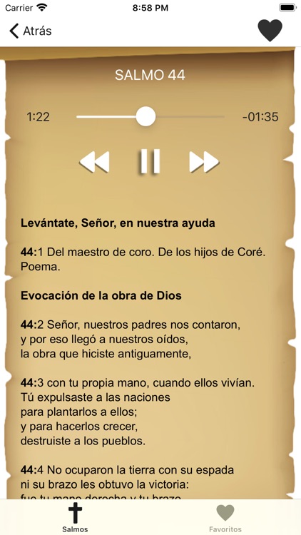Biblia: Salmos con Audio screenshot-3