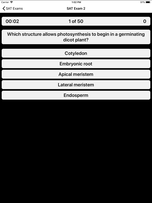 Screenshot #5 pour SAT Biology Prep 2022-2023