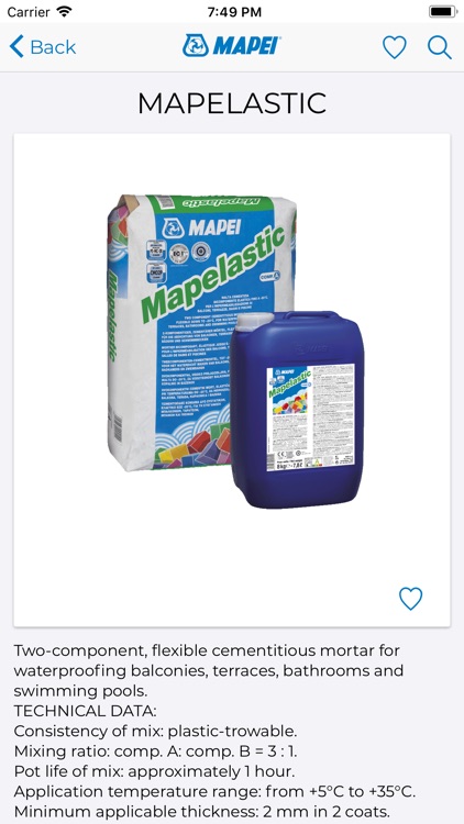 Mapei App