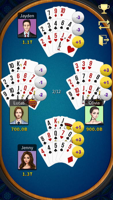 13 Poker Offline (Pusoy) Screenshot