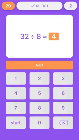 Game screenshot Division Flash Cards Quiz mod apk