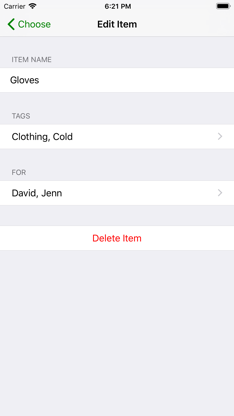 Pack - Simple Packing List screenshot 4