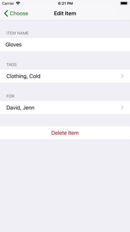 Pack - Simple Packing List screenshot-3