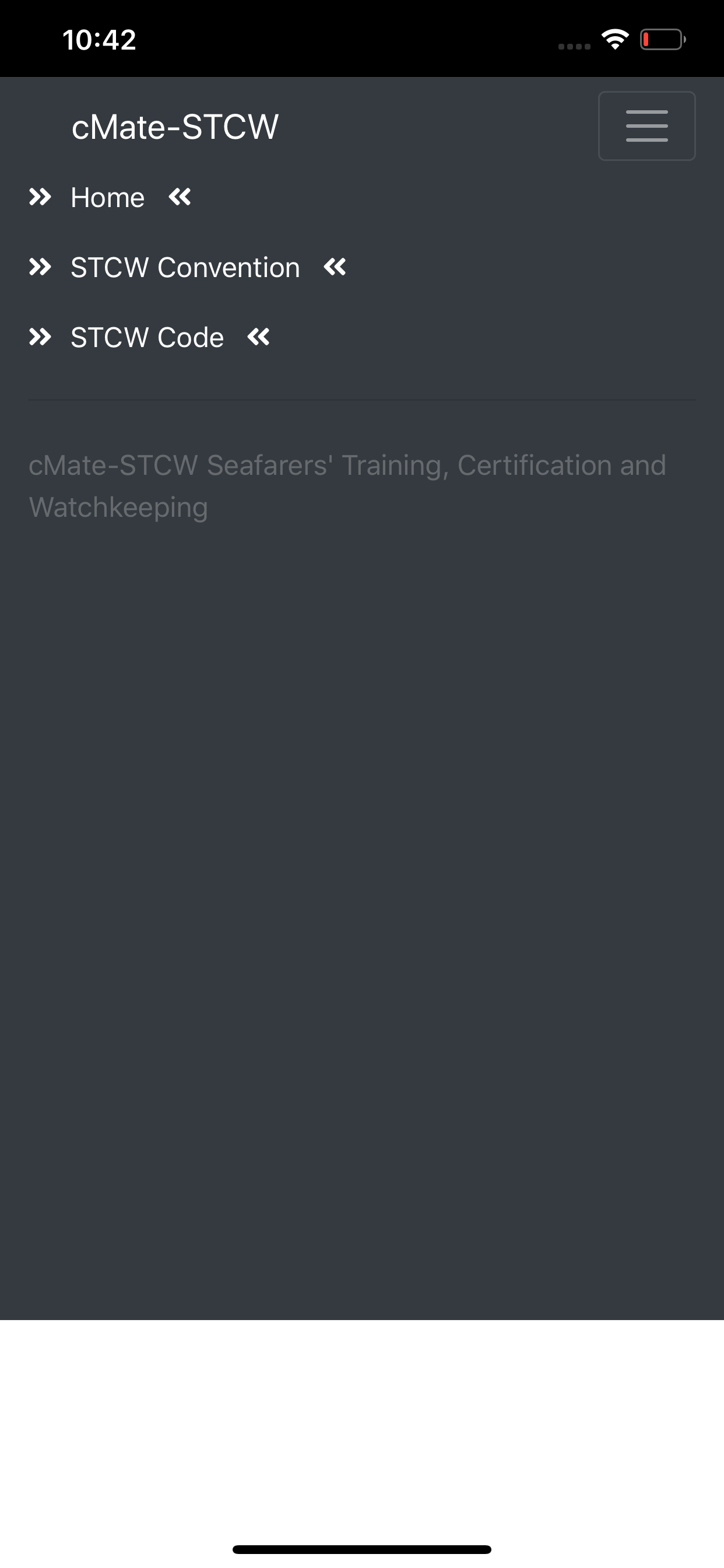 cMate-STCW screenshot 6