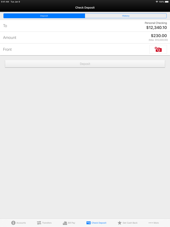 EducationCU Mobile iPad screenshot 7 - Finance app