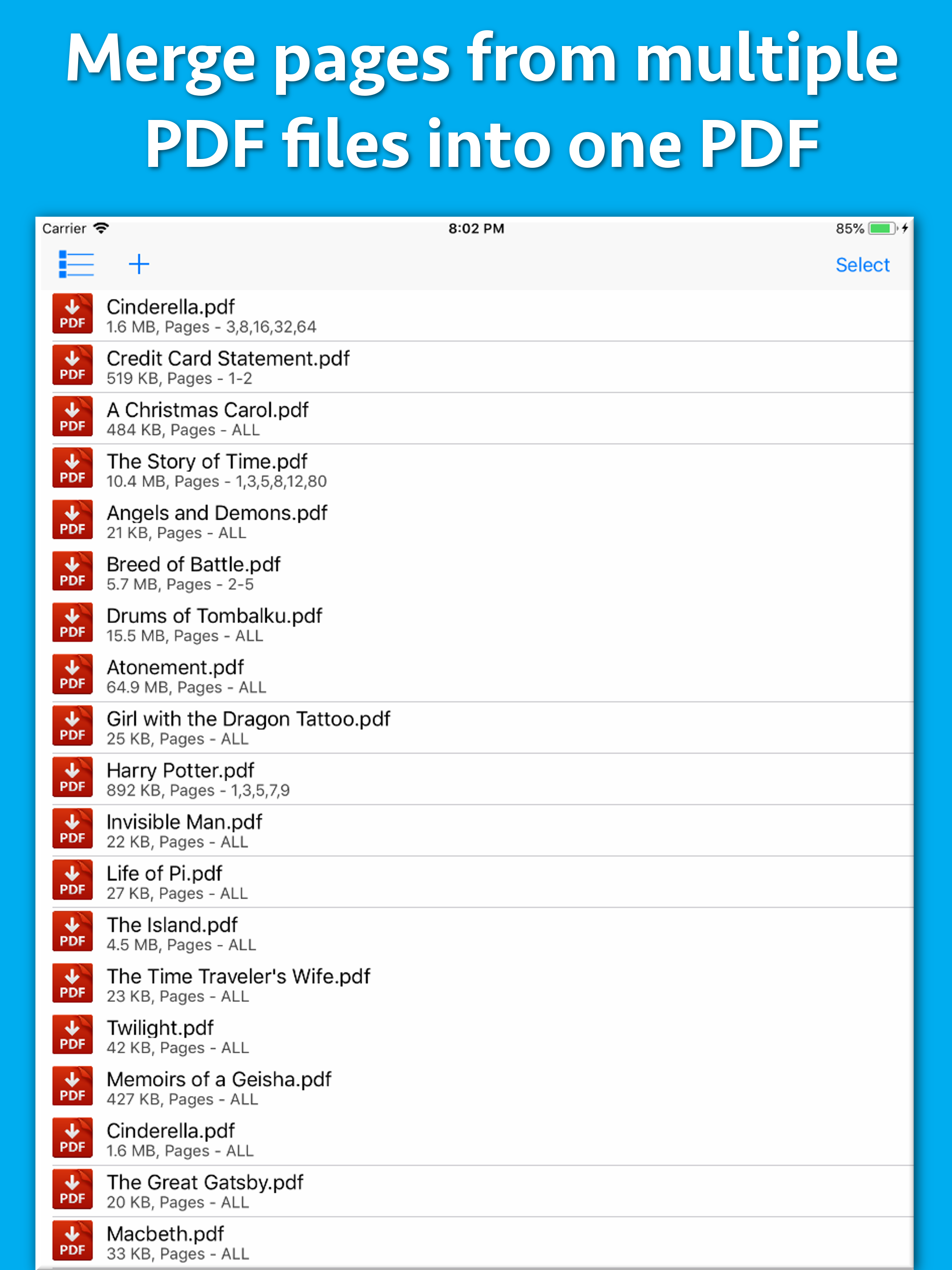 PDF Joiner & Merger screenshot 7